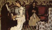 Paul Cezanne Young Girl at the Piano Germany oil painting artist